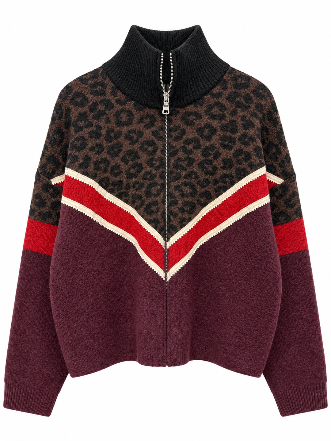 Kirsty Zip Thru Leo Cardigan
