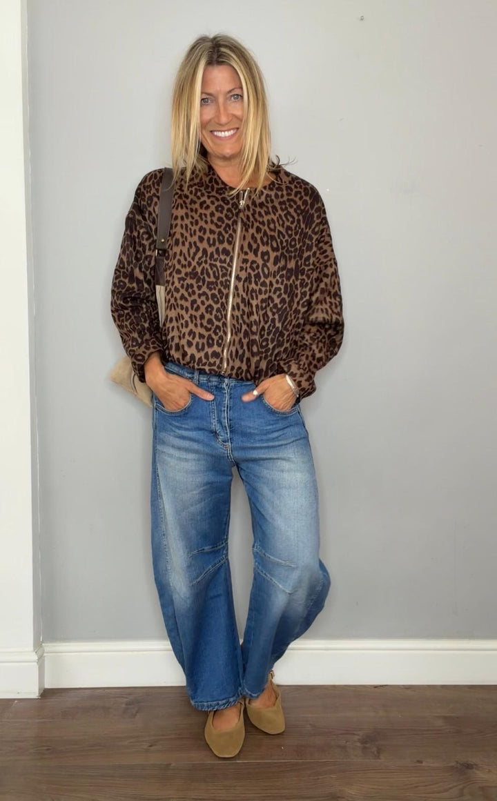 India Barrel Leg Jeans