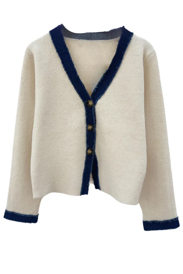 Lucie Wool Blend Cardigan