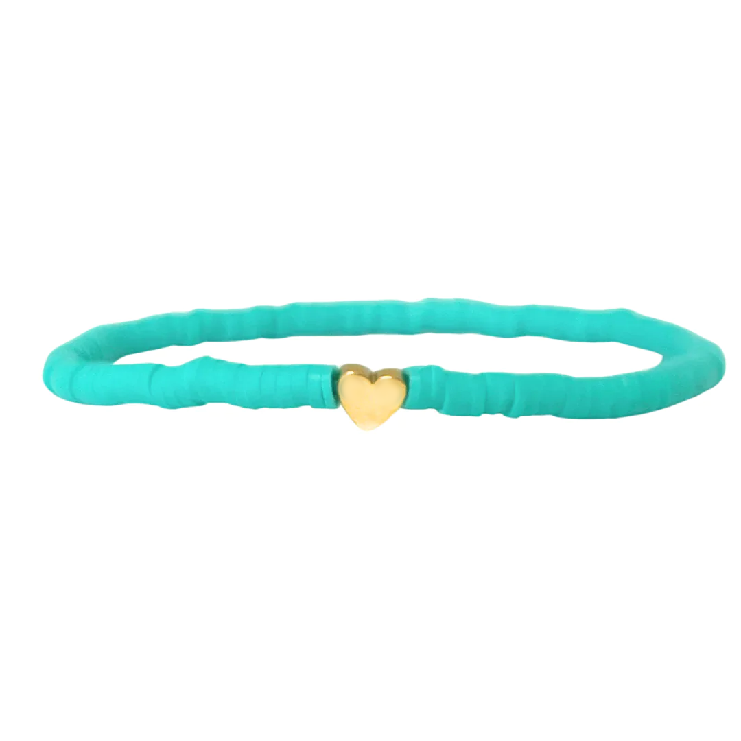 Mini Heart Boho Bracelet | Choose Your Colour!