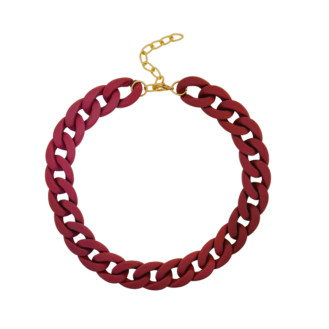 Chunky Links Necklace - colours to choose! back in stock!