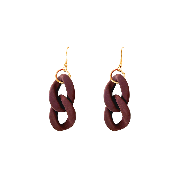 Chunky Links Earrings | Colours To Choose!