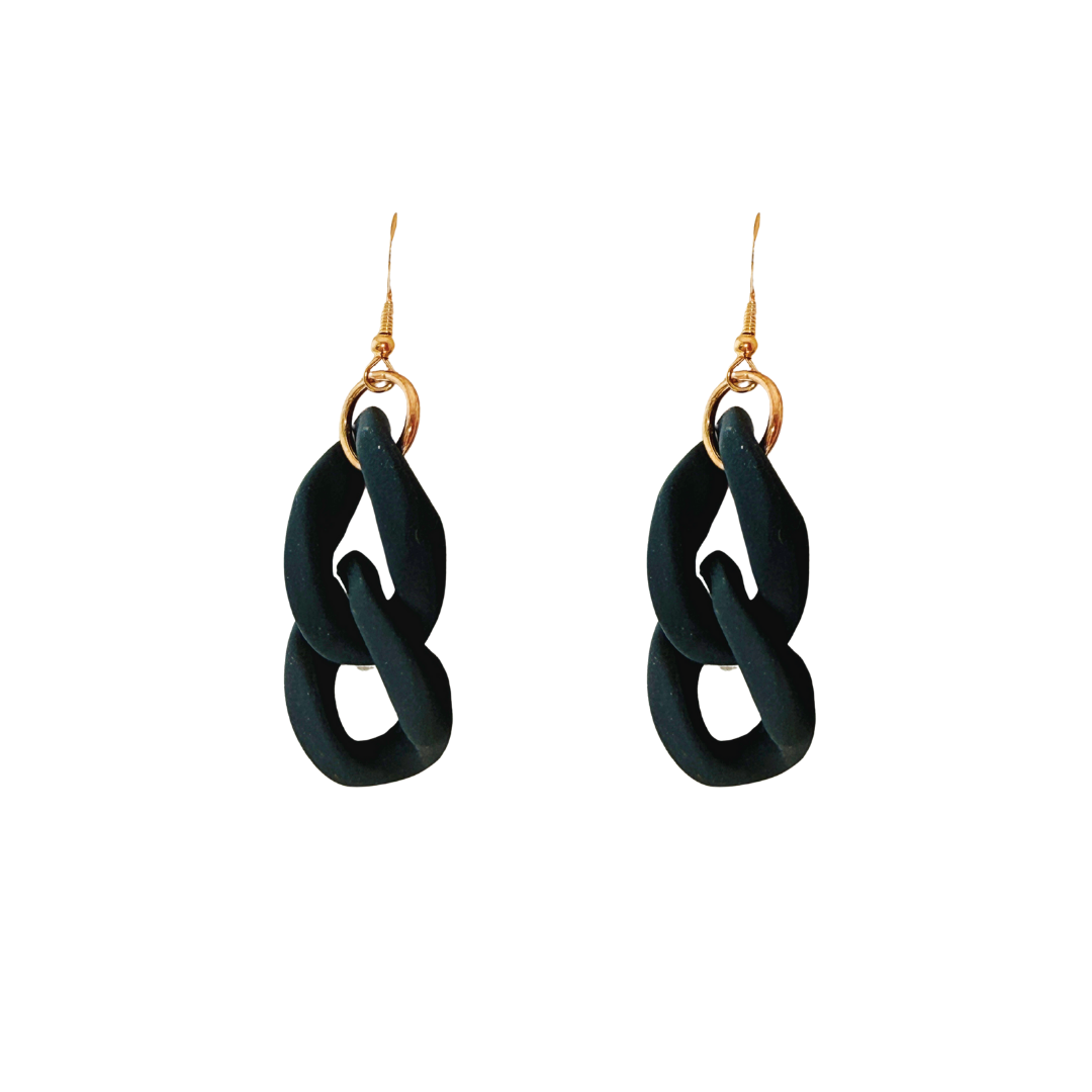 Chunky Links Earrings | Colours To Choose!