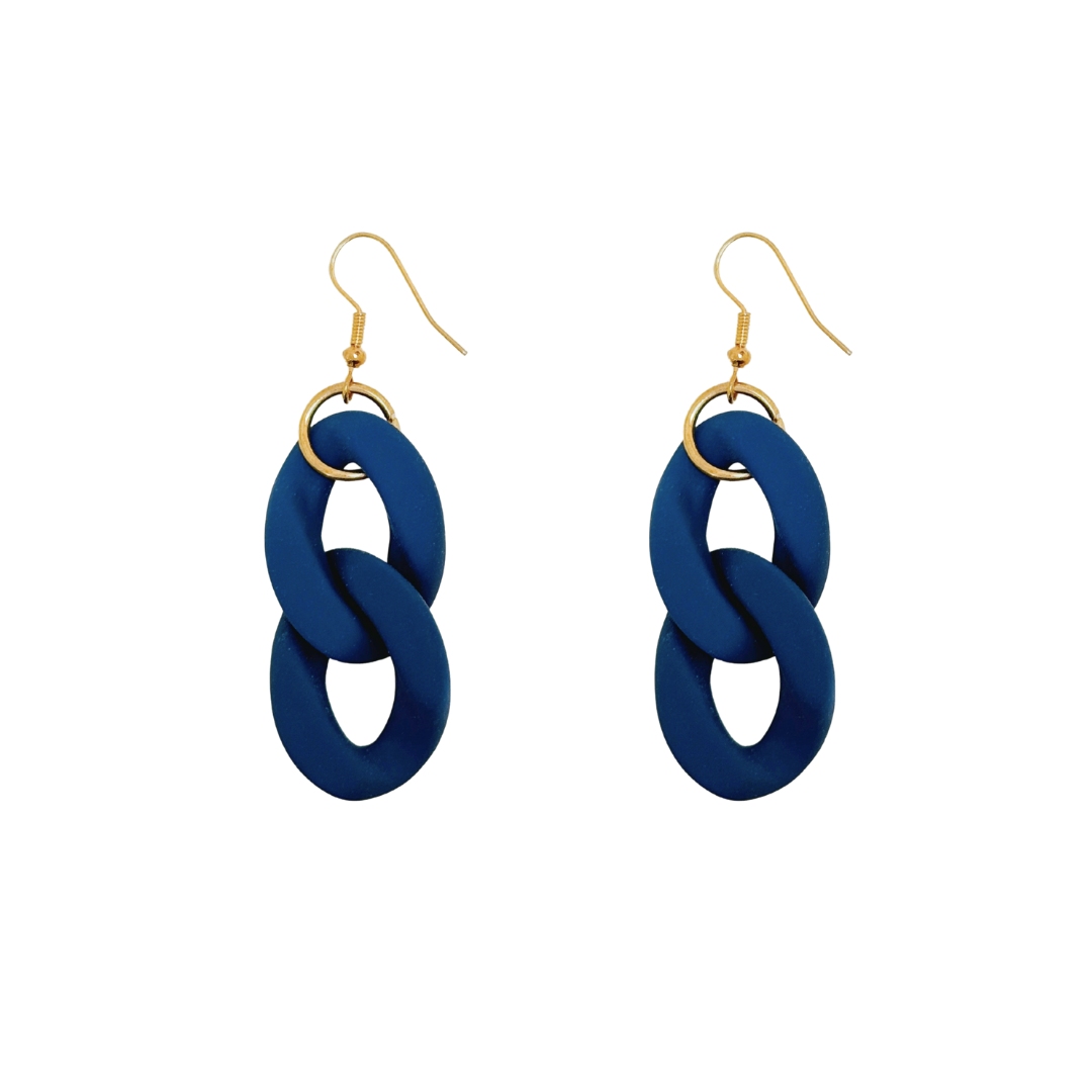 Chunky Links Earrings | Colours To Choose!