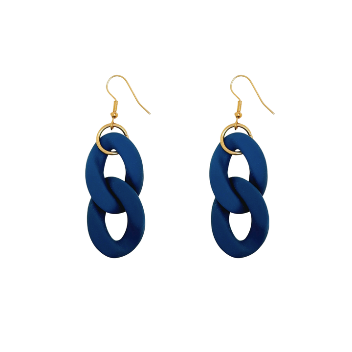 Chunky Links Earrings | Colours To Choose!