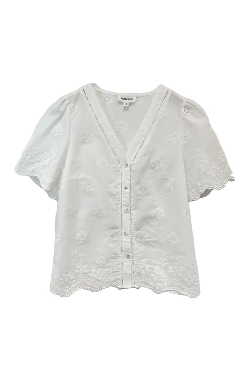Lucinda V Neck Blouse
