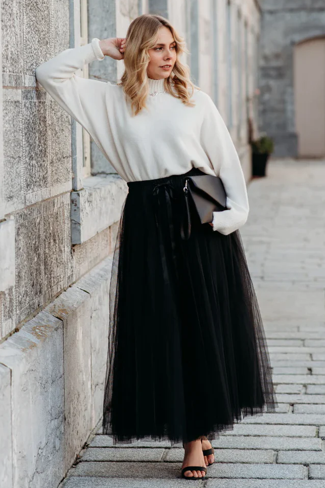 Long tulle store skirt malaysia