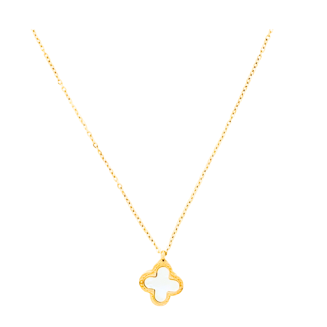 Clover Stainless Steel Necklace