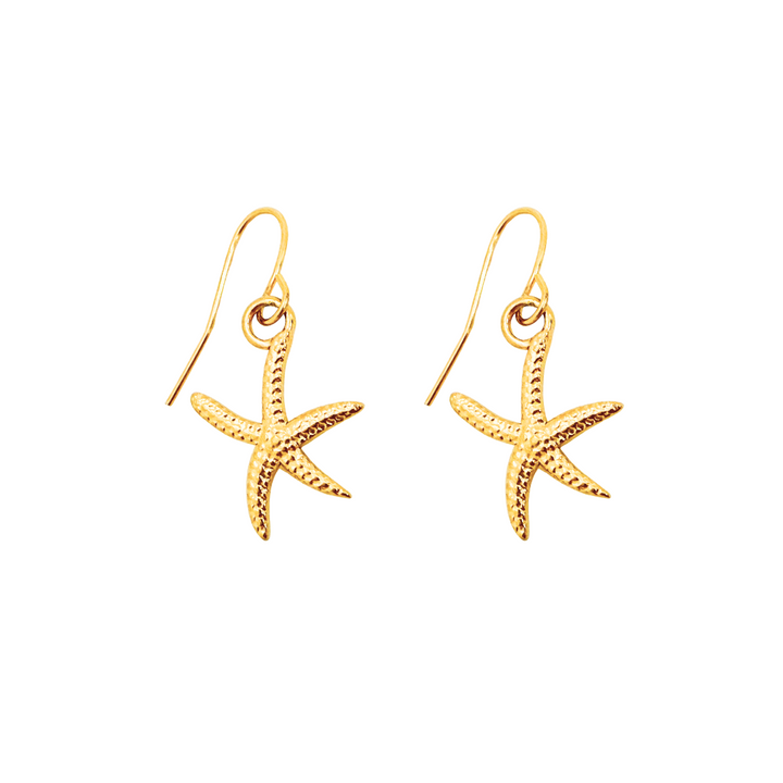 Small Starfish Earrings