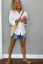 *** PRE ORDER *** Lira -  Limoncello Cotton Blouse