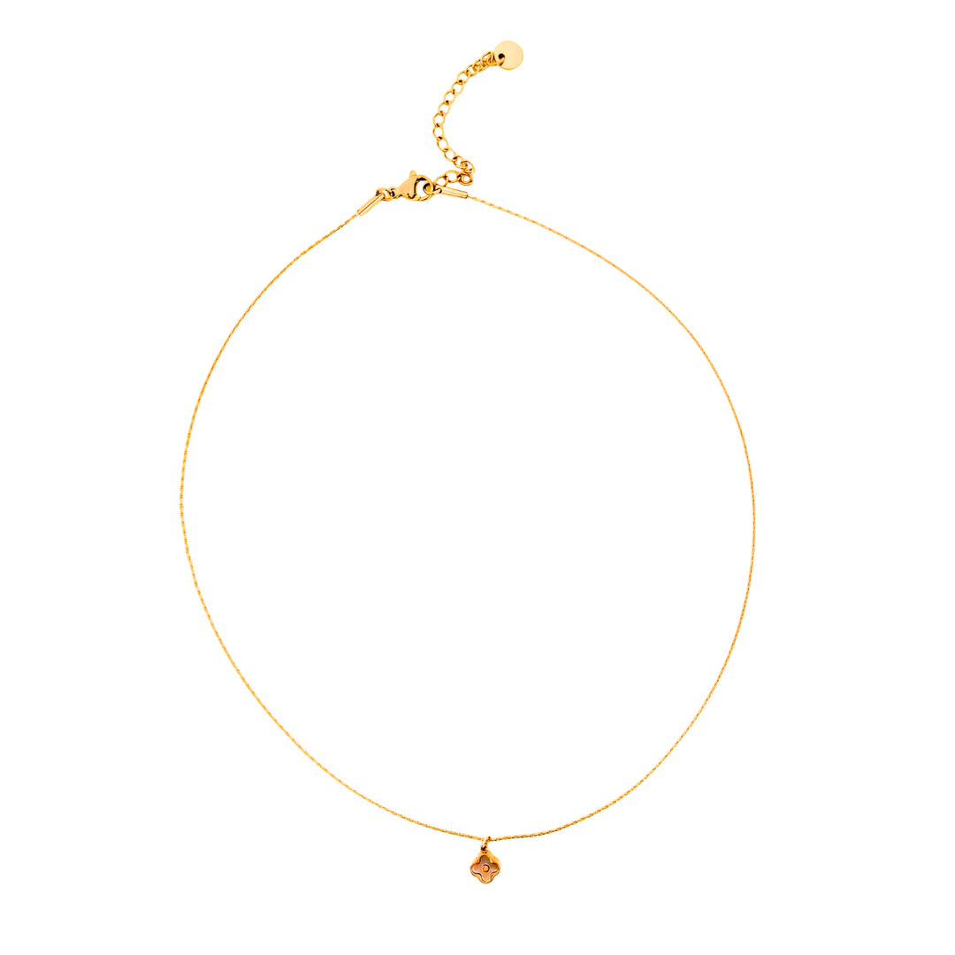Mini Clover Stainless Steel Necklace