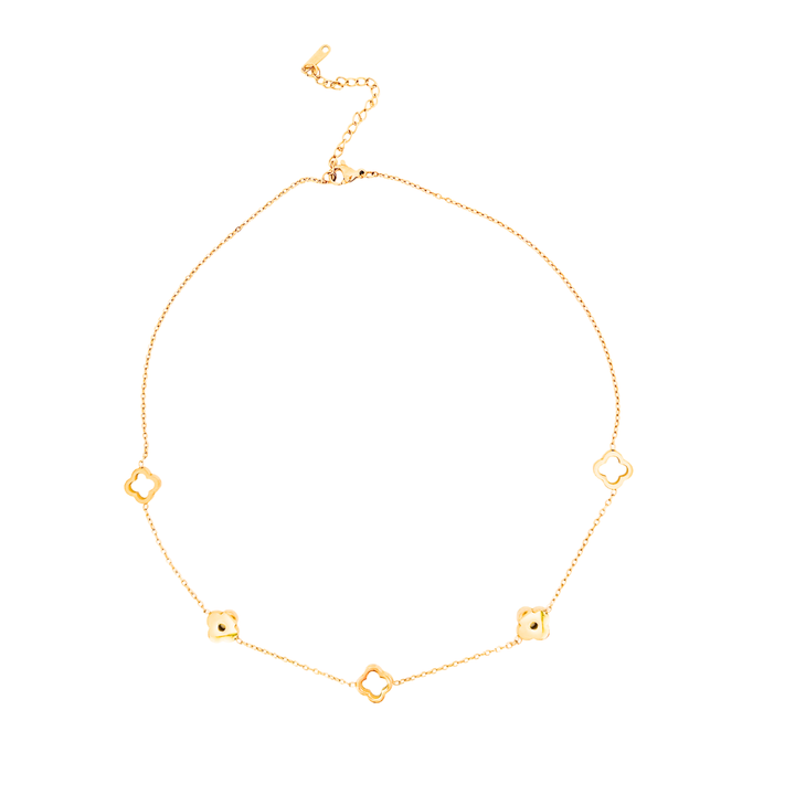 Clover Chain Stainless Steel Necklace
