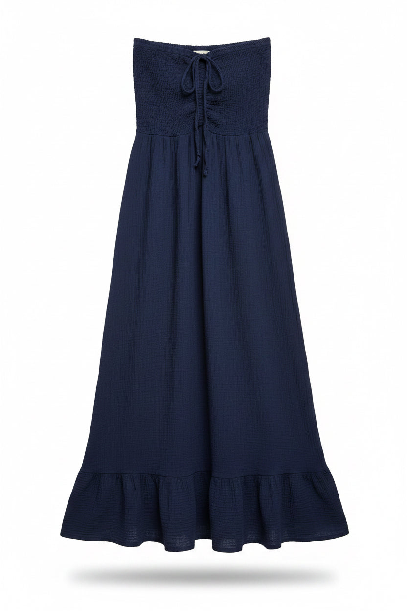 Fleur Cheesecloth Dress