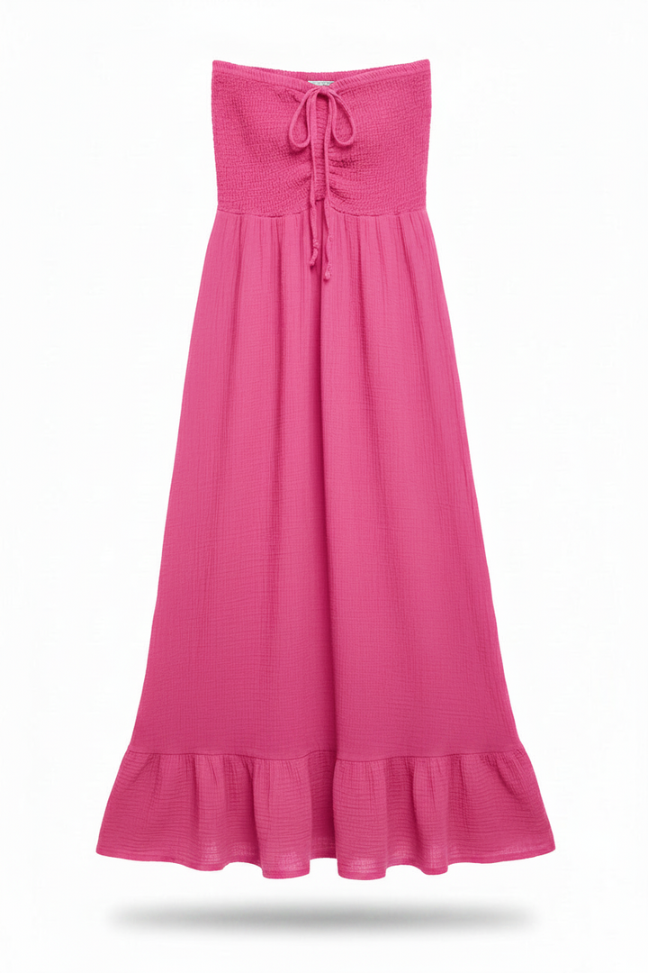 Fleur Cheesecloth Dress