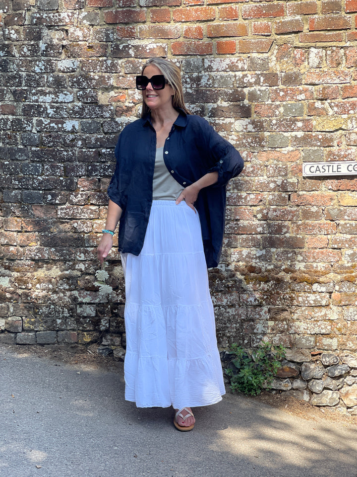 Cleo Linen Blouse
