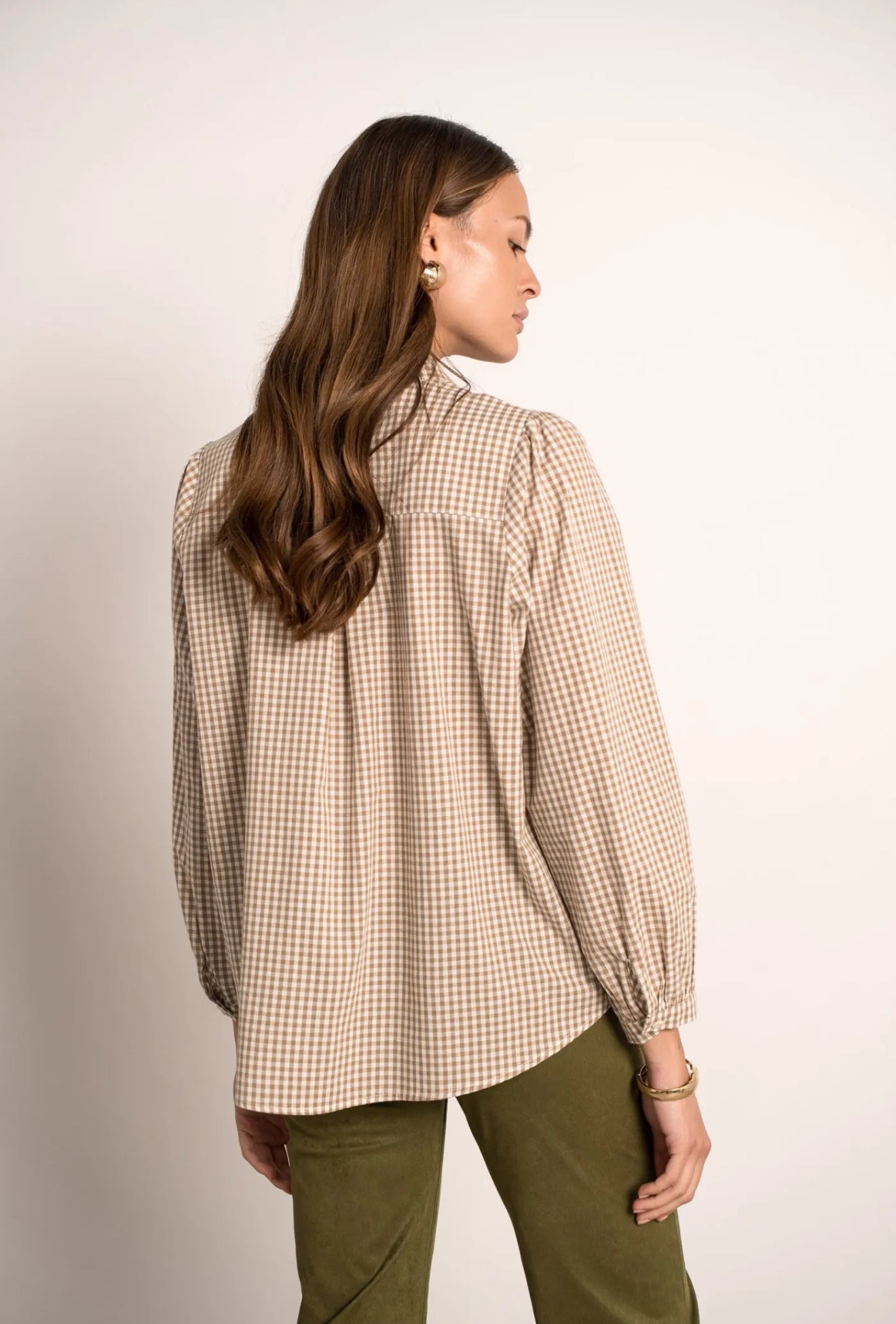 Courtney Checked Blouse