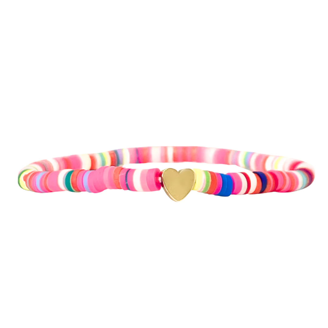 Mini Heart Boho Bracelet | Choose Your Colour!