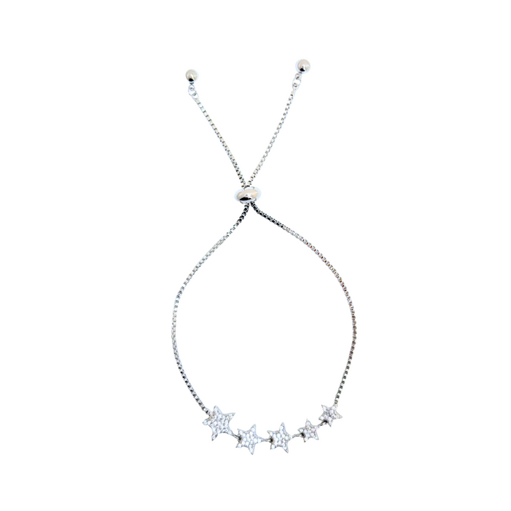 Shooting Star Diamonte Friendship Bracelet