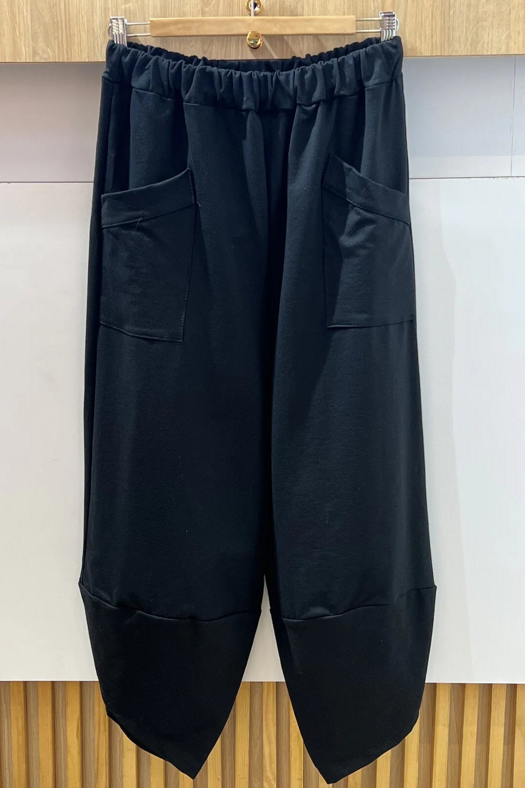 Gabriella Cotton Barrel Leg Joggers