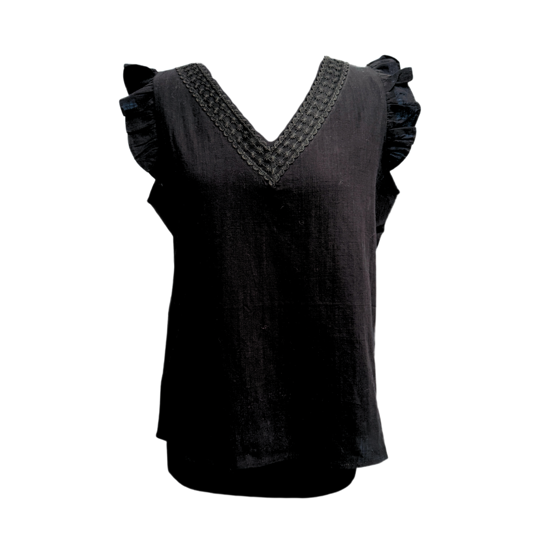 Kiki V Neck Top