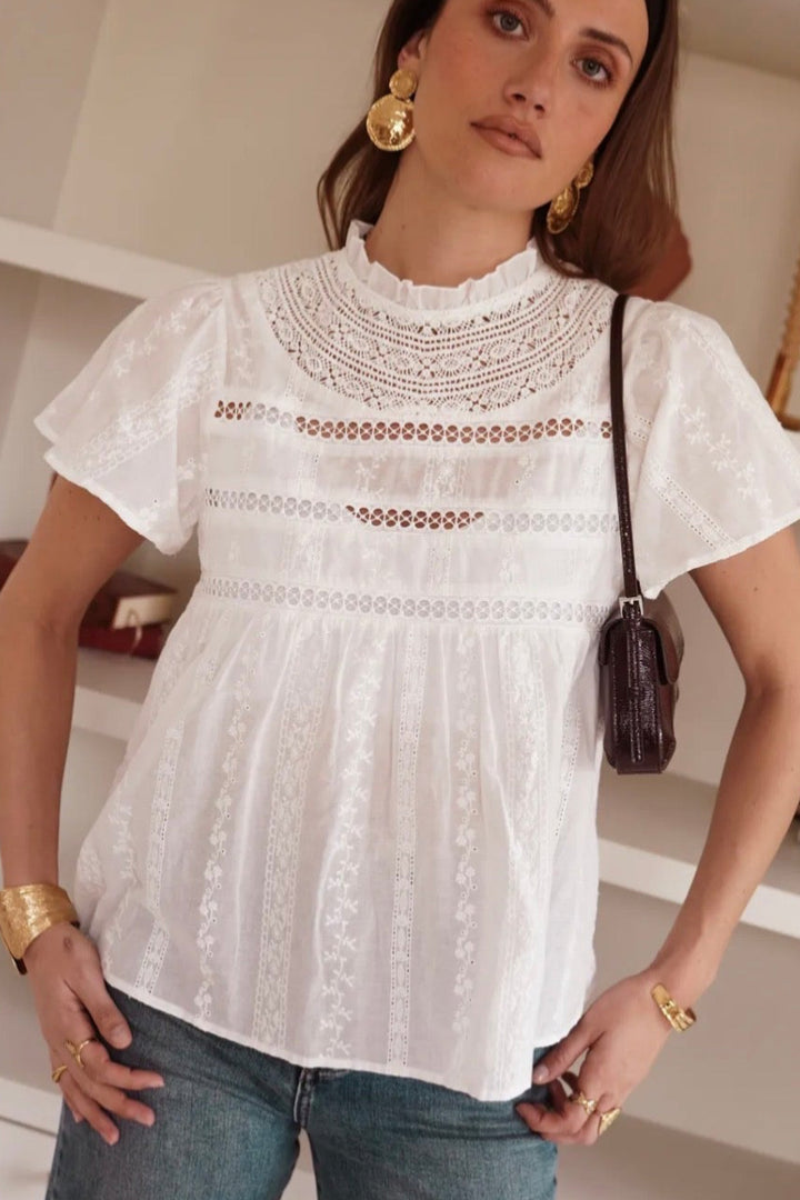 Kimberley Boho Crochet Top