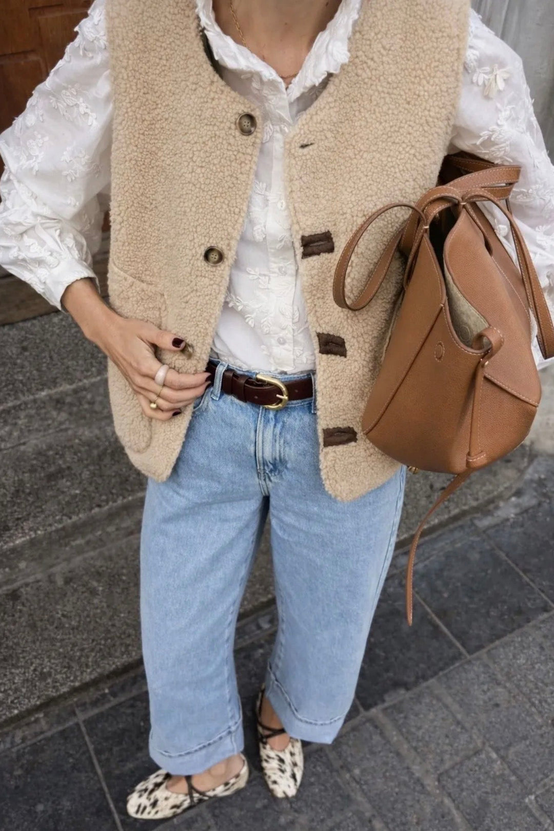 Teddy Reversible Gilet