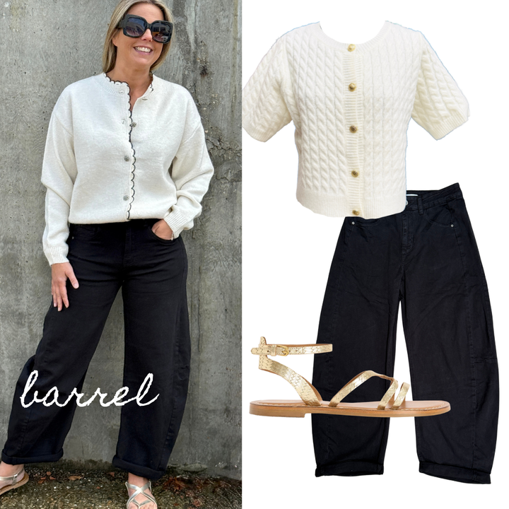 Barrel Leg Jeans