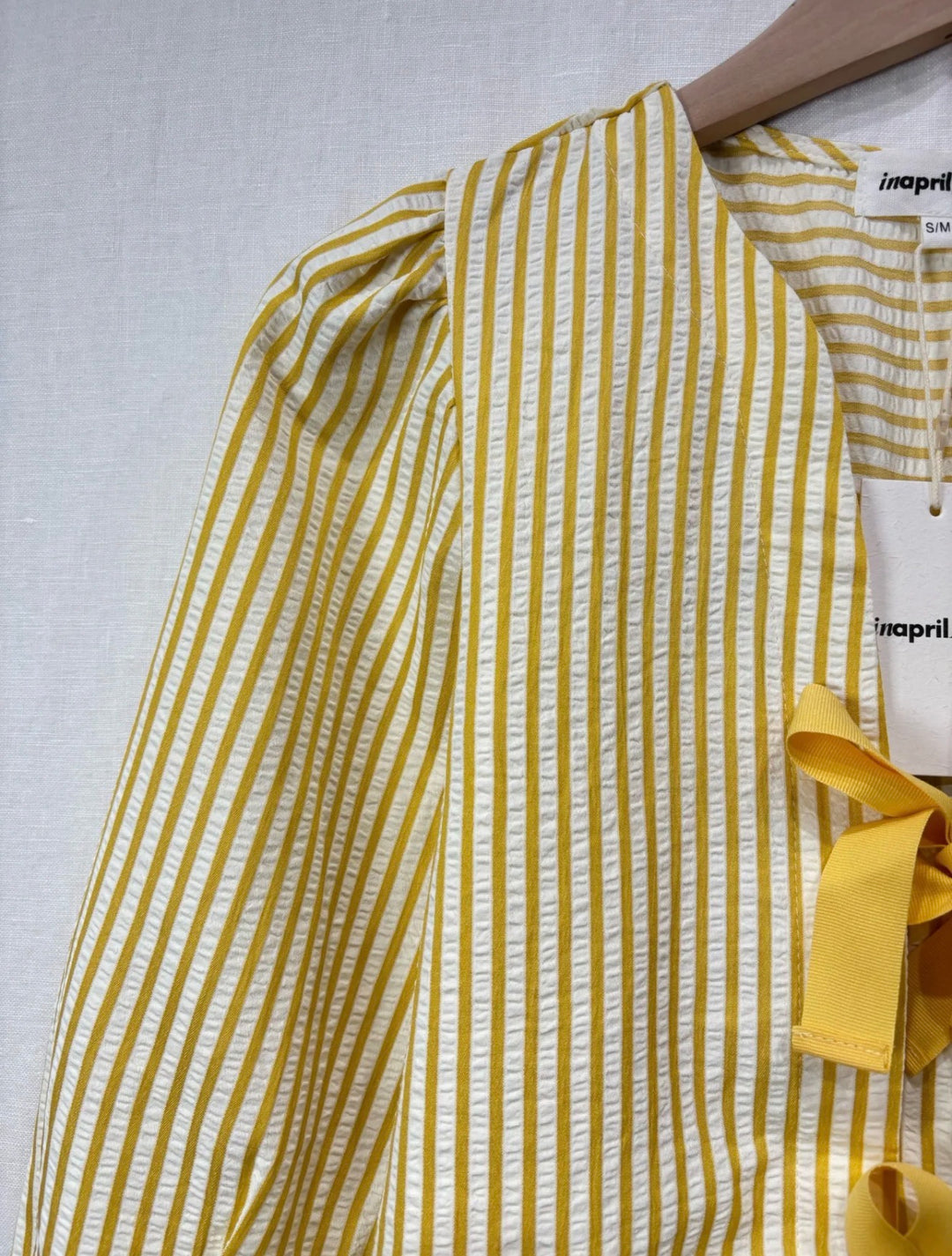 Sunny Tie Top Cotton Blouse