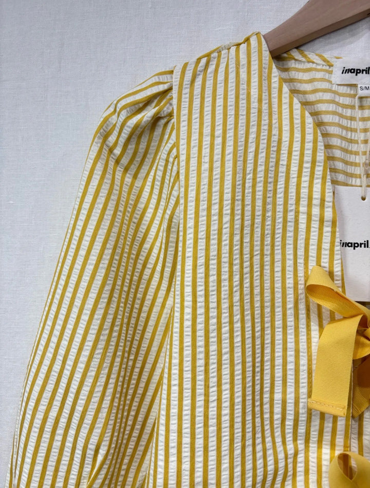 Sunny Tie Top Cotton Blouse