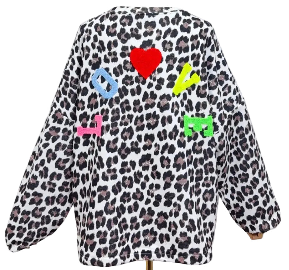 LOVE Rainbow Leo Sweatshirt