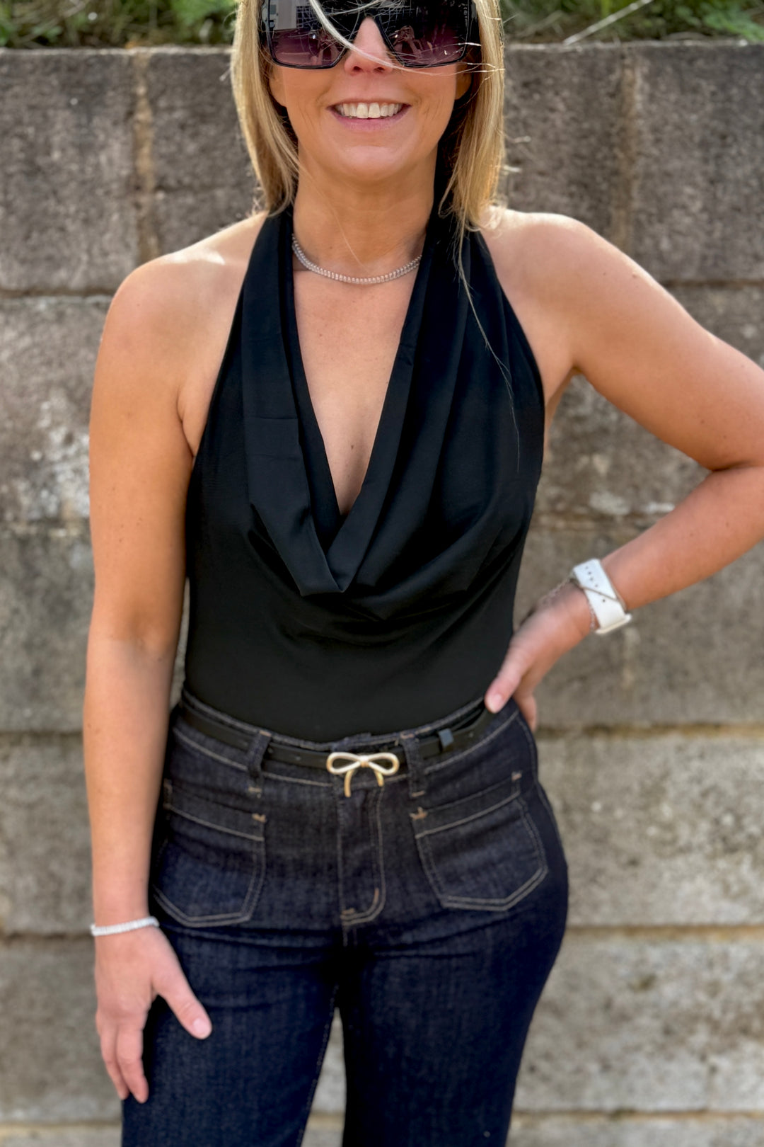 Shelley Halter Neck Top