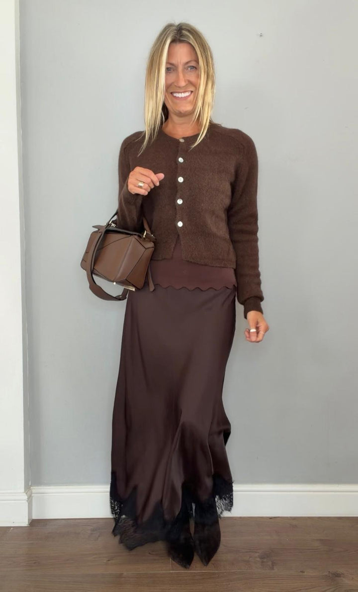 Yvonne Alpaca Boxy Cardigan (Lime, Royal Blue, Dark Brown)