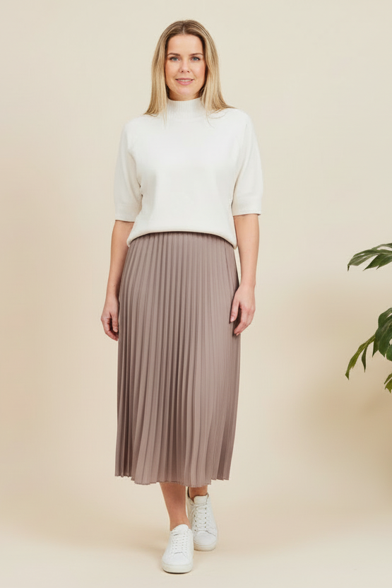 Agnes Funnel Neck Jumper