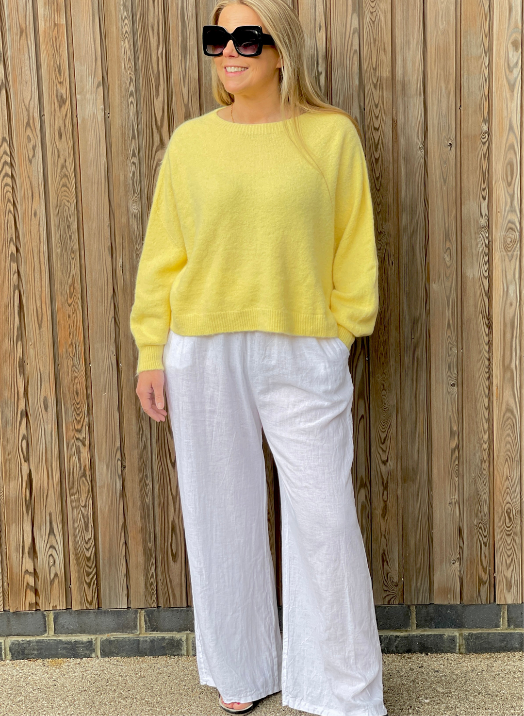 Camilla Alpaca Blend O Neck Knit Jumper