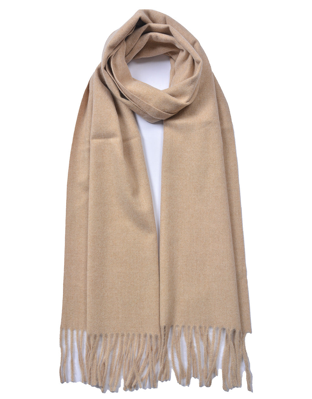Cashmere Blend Scarf - Luxuriously Soft Warm Knit Accessory for Men and Women