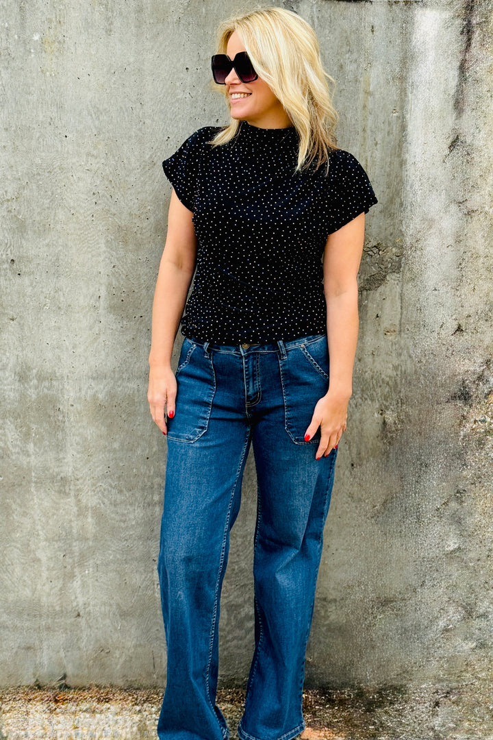 Crystal Stud Top