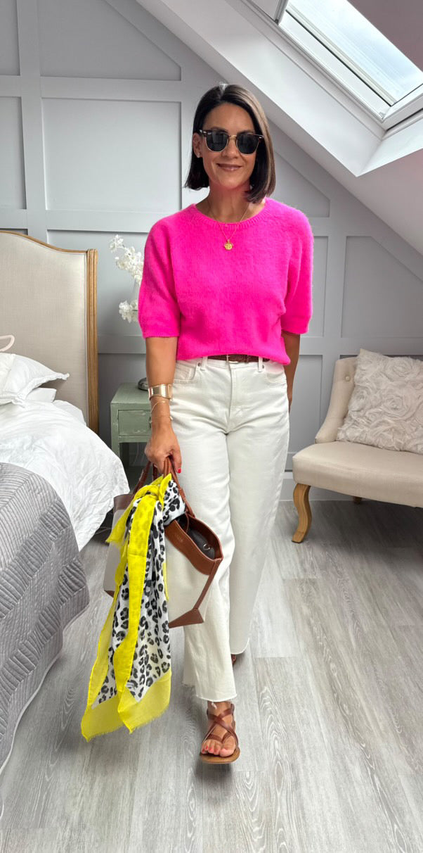 Sophie Alpaca Blend Crew Knit Jumper
