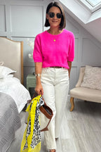 Sophie Alpaca Blend Crew Knit Jumper