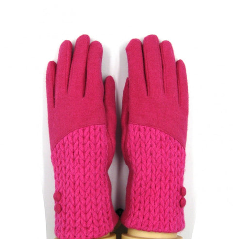 Cashmere Blend Chunky Knit Gloves | Colours to choose!