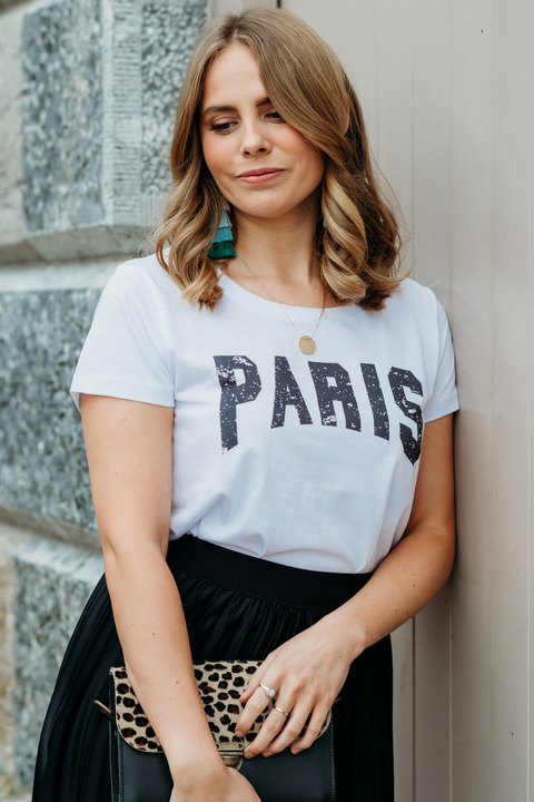 Paris T Shirt | White