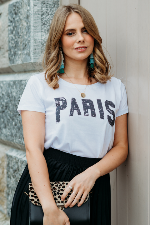 Paris T Shirt | White