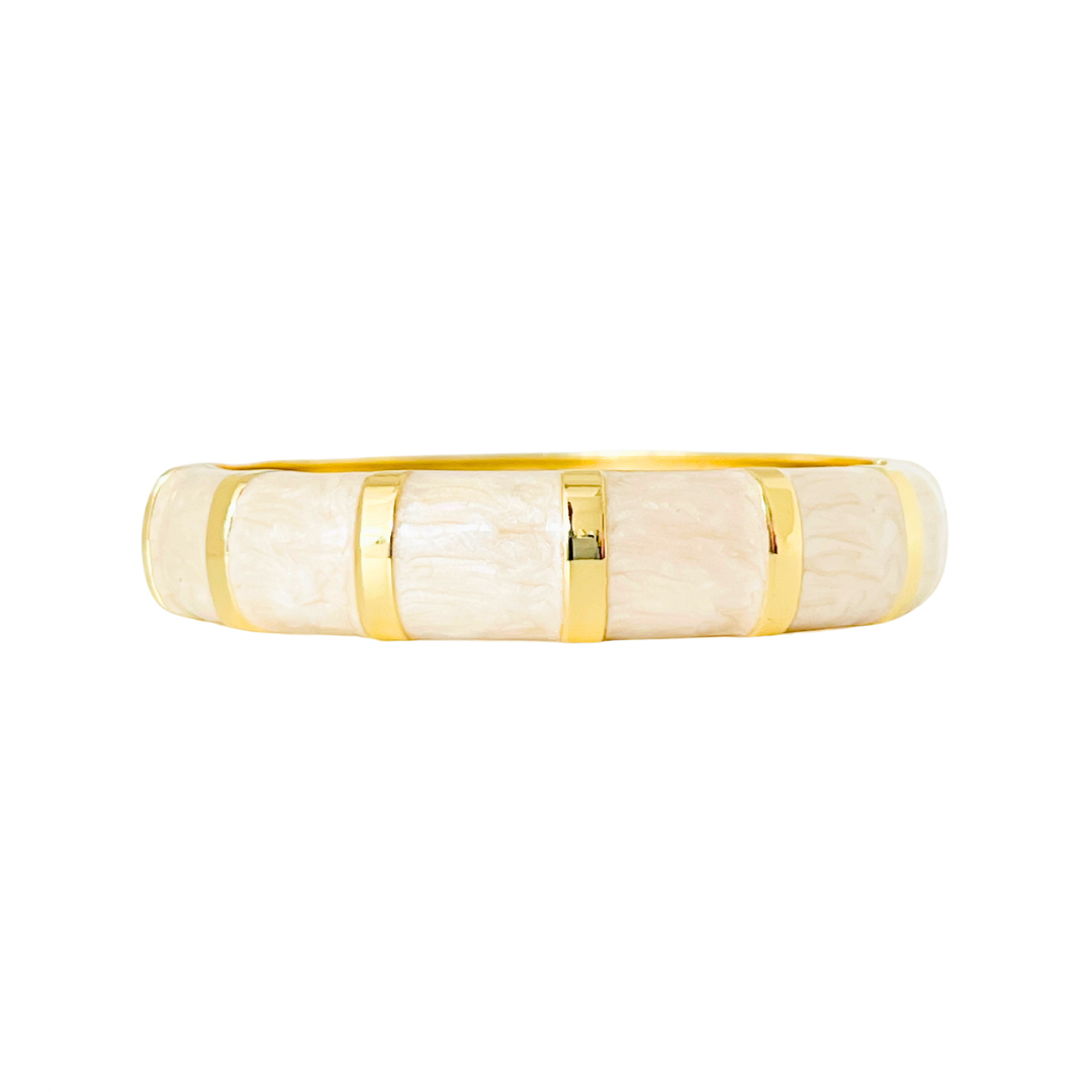 Boho Bangle | White