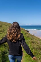 Tiger Organic Sweatshirt | Black x Black