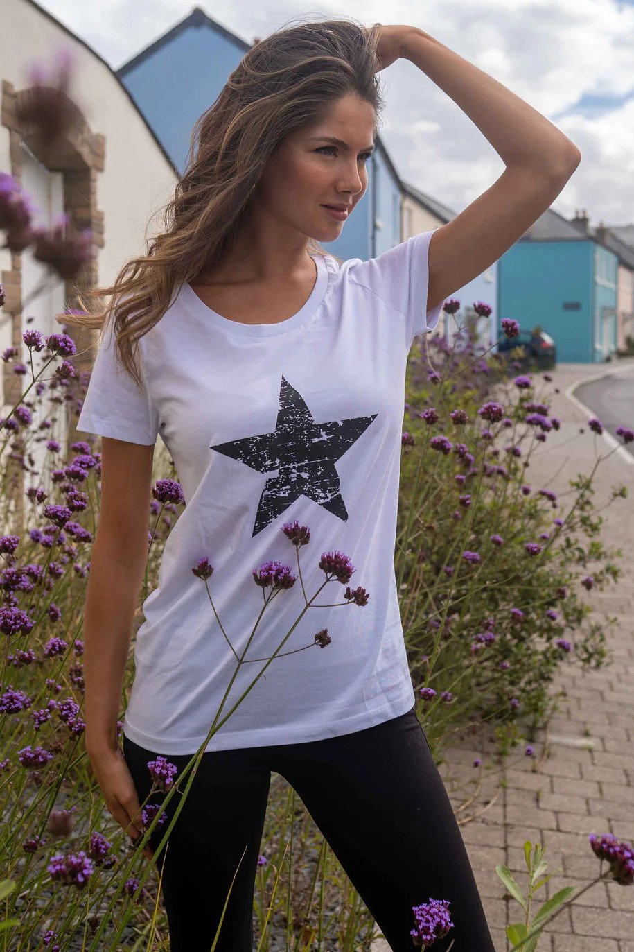 Star T Shirt | White