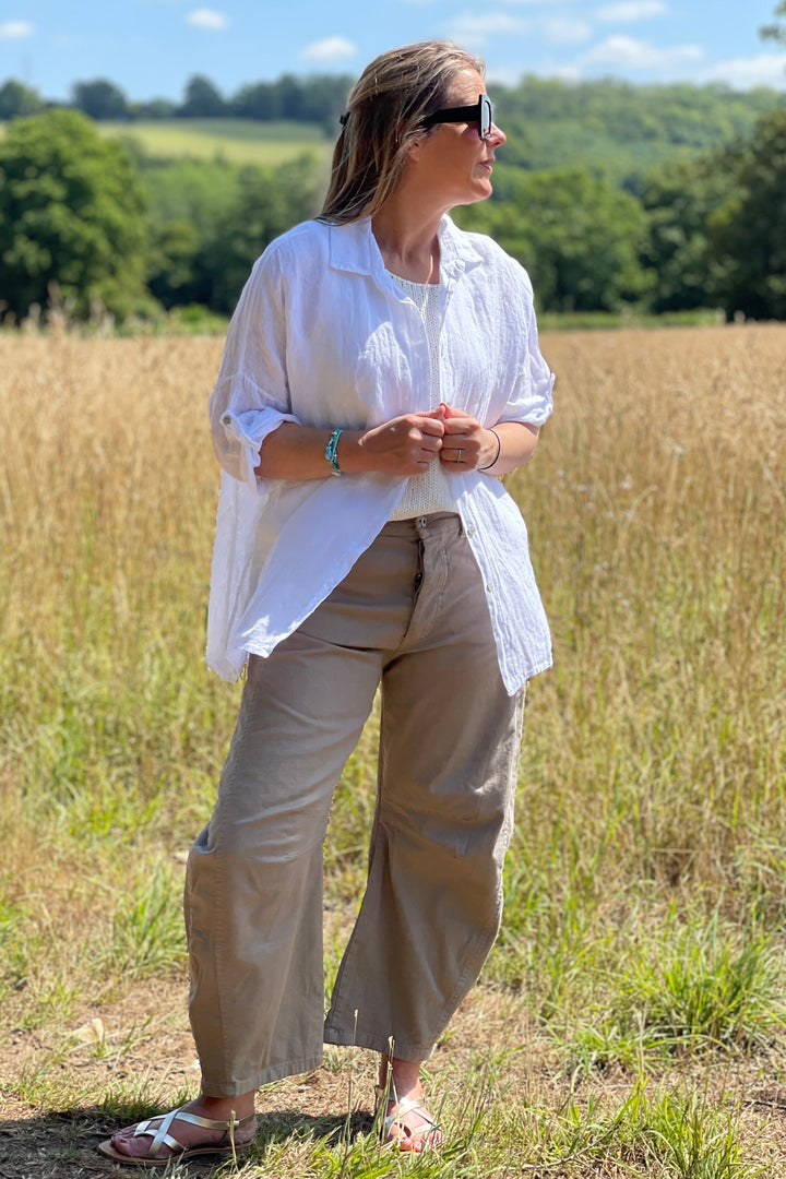 Cleo Linen Blouse