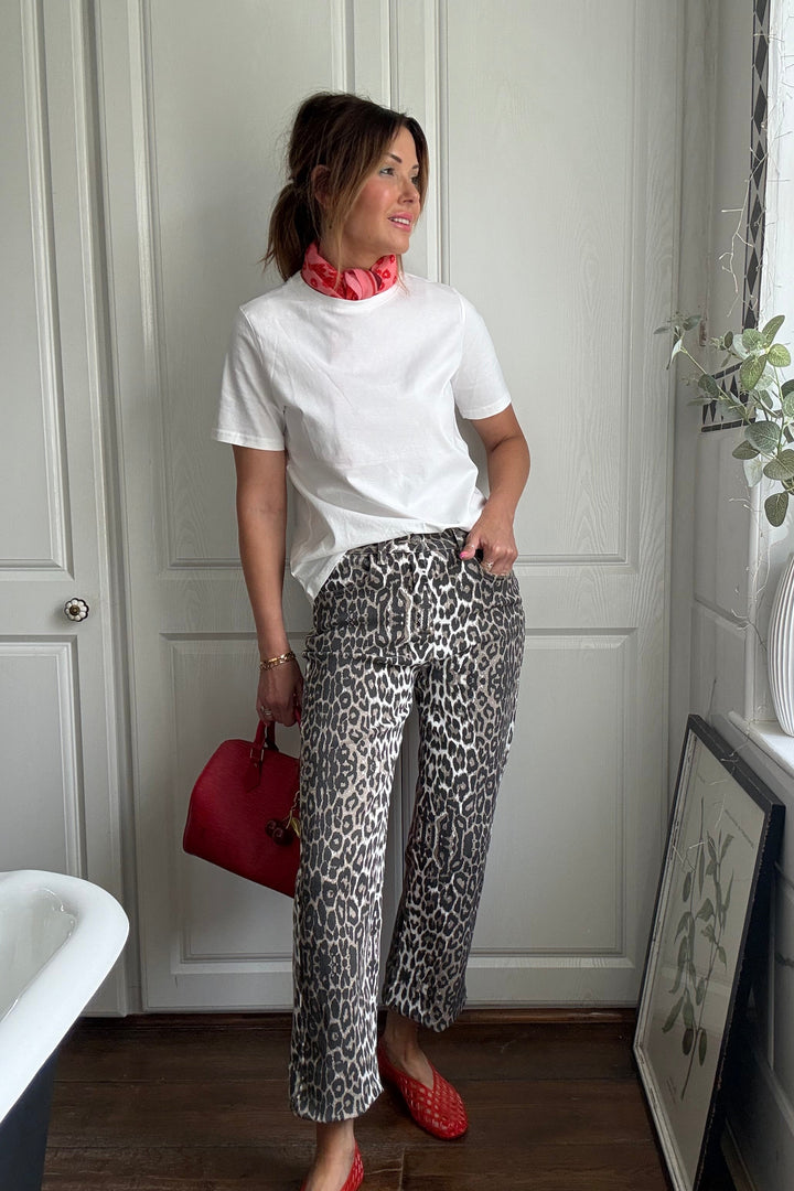 Kate Leo Denim Straight Leg Jeans