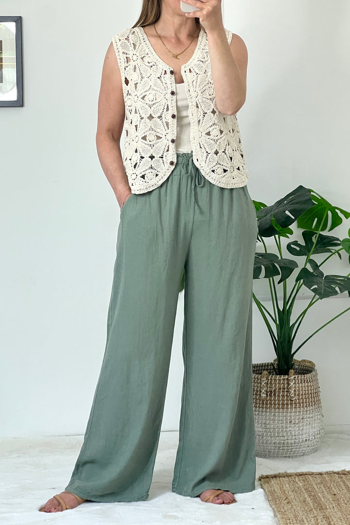 Kathy Linen Trousers (colours to choose)