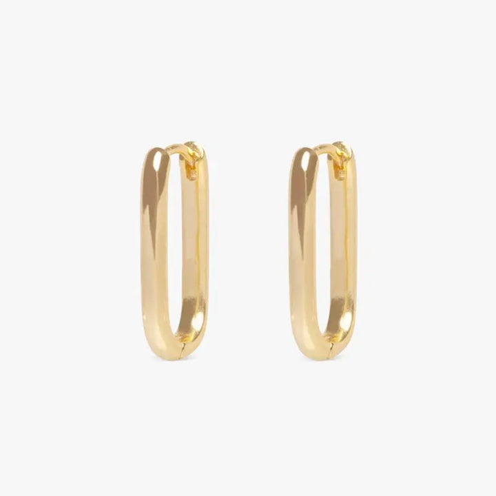 Oval Stainless Steel Hoops