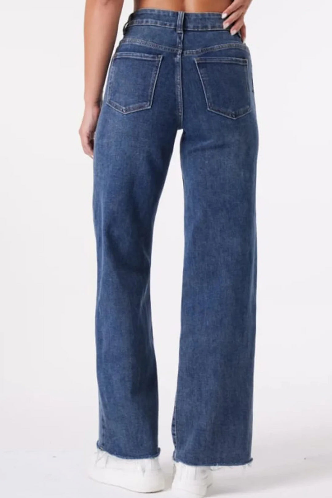 Helene Denim Jeans | Mid Wash