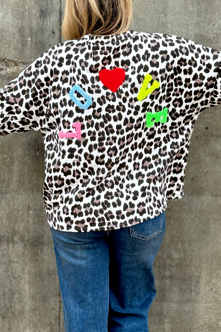 LOVE Rainbow Leo Sweatshirt